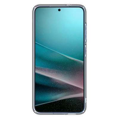 Капак за телефон Spigen Liquid Crystal, флексибилна TPU, за Samsung Galaxy S25 Plus, проѕирен