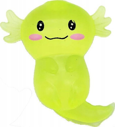 Lodër antistres Norimpex Sensory Squishy Axolotl, gell, elastike, shumëngjyrëshe