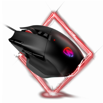 Maus AOC AGON AGM600, 16000 DPI, 10 butona, i zi