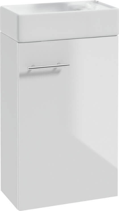 Сет лавоман со шкаф Ring Gama Smarty 1D, 39x60x21 cm, бел
