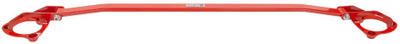 Shufër përforcuese Staffa Strut Bar, Mitsubishi Lancer X, pjesa e përparme e sipërme, alumin, e kuqe