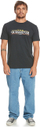 Miacë Quicksilver Gradient Line Regular Fit, e zezë