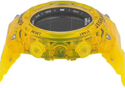 Orë për meshkuj Invicta Racing Digital 49044, e verdhë