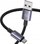 Kabllo USB në Micro USB Usams SJ668USB, 1.2m, 2A, ngjyrë argjendtë