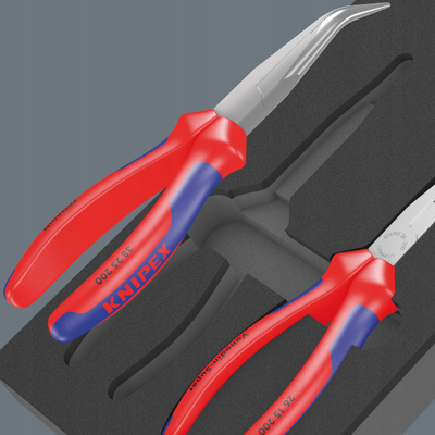 Set veglash Wera 9781 Knipex, 3 copë, insert me shkumë, gri