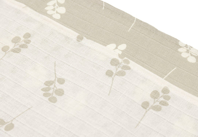 MBULESA TE HOLLA MUSLIN  70x70cm Twig Olive Green (3pack)