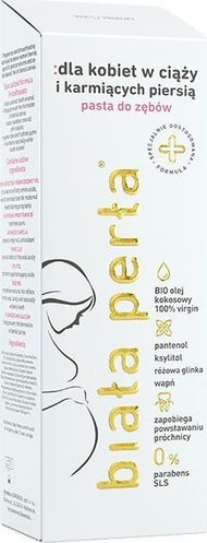 Pastë dhëmbësh për gratë shtatzëna Biala Perla, 75ml