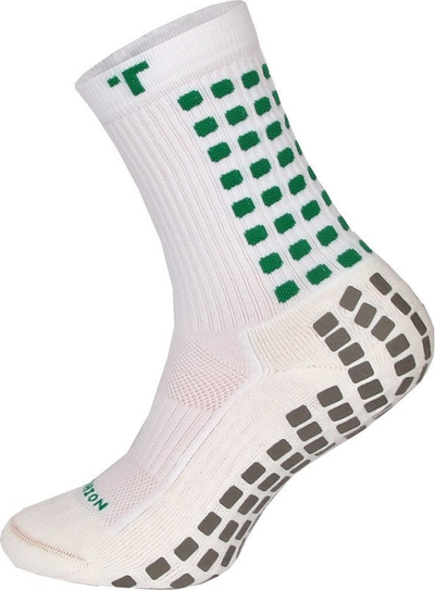 Çorape futbolli Trusox 3.0 Cushion S877591, teknologji kundër rrëshqitjes, për meshkuj, të bardha