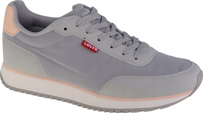 Atlete gocash Levi's Stag Runner SW 234706-680-54, të ulta, me lidhëse, gri me rozë