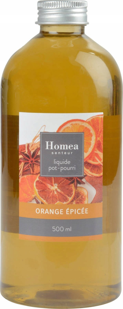 Ujë i parfumuar për potpourri Homea Essential, me aromë portokalli, 500 ml