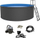 Pishinë rrethore Swim &amp; Fun Santorini Pool XL, Ø360 x 120 cm, 10800L, gri