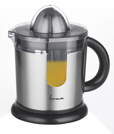 Shtrydhës agrumesh FRAM FCP-402SS, 40W, 1.2L, çelik inox, i zi argjendtë