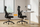 Karrige zyre SENSE7 Revo, ergonomike, me mbështetëse krahësh, e zezë