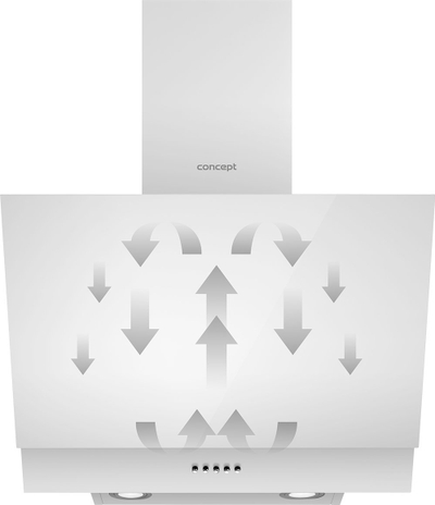 Kapak thithës Concept Solution OPK5160WH, 60cm, LED, i bardhë