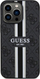 Kuti mbrojtëse Guess GUHMP13LP4RPSK, për iPhone 13 13 Pro, MagSafe, e zezë