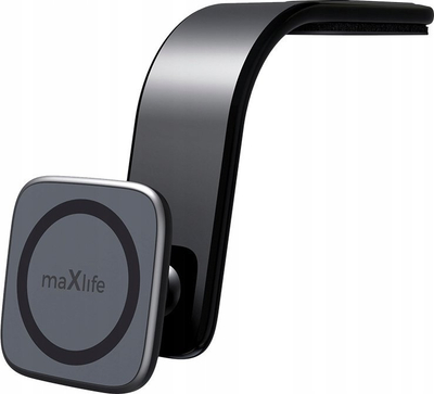 Mbajtës magnetik telefoni për makinë Maxlife MXCH-15, për në panel, i zi