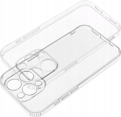 Futera telefoni Clear Case, iPhone 15 Plus, 1.5mm TPU, transparente