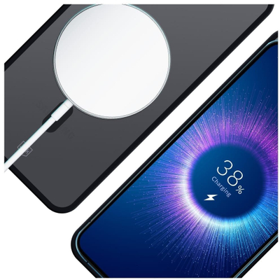 Маска за телефон 3MK Smoke MagCase за Samsung Galaxy S25 Edge, компатибилна со MagSafe, темно сива