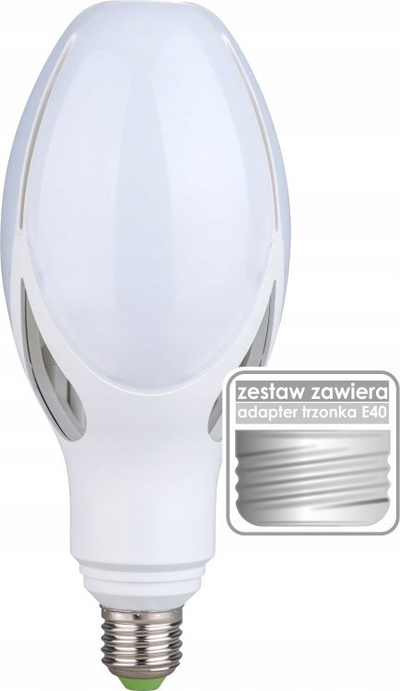 Llambë rruge LED Helios Street Bulb, 30W, 4000K, E27 E40, e bardhë
