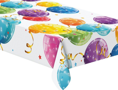Mbulese tavoline Procos Sparkling Balloons, 120 x 180 cm, plastike, shumëngjyrëshe