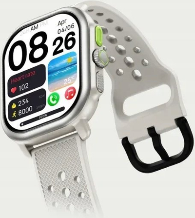 Smartwatch Zeblaze Beyond 3 Pro, ekran AMOLED, GPS, ngjyrë shampanjë