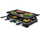 Grill elektrik Adler AD 6616 Raclette 4 në 1, 1400W, për 8 persona, i zi