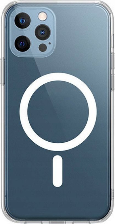 Mbulesë telefoni OEM Silicone Cover MagSafe për iPhone 13 Mini, silikoni, transparente
