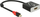 Adapter video Delock, Mini DisplayPort në HDMI, 4K 60Hz, i zi