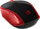 Maus Wireless HP 200 (2HU82AA), i kuq/zi