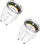 Set prizash smart Nous A1Z, ZigBee Tuya, 2 copë, e bardhë