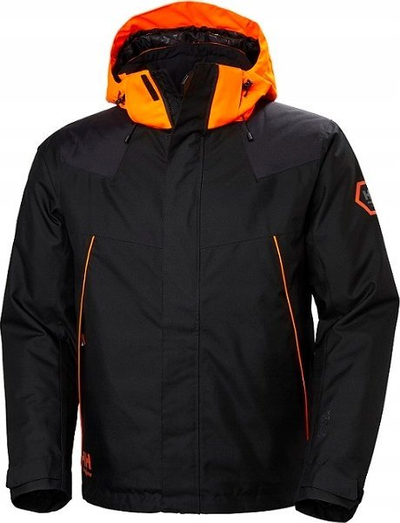 Xhaketë dimri Helly Hansen Chelsea Evolution, e mbushur, me kapuç që hiqet, e zezë