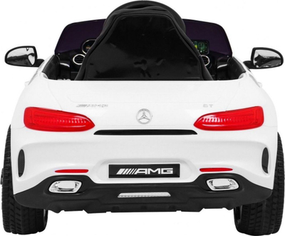 Makina elektrike për fëmijë Mercedes Benz GT, 2 motorë, deri 30 kg, e bardhë