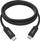 Kabllo USB C Vision Professional, USB C në USB C, i zi