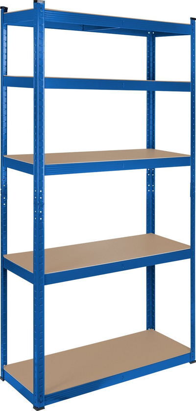 Raf metalik Rebel 2in1, 5 rafte, 180x90x40cm, 750kg