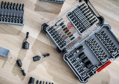 Bit arrash Bosch Pro Impact Nutsetter Imperial 5/16", çelik i fortë, për impact driver, gri