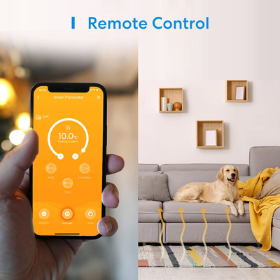 Termostat për ngrohje elektrike në dysheme Meross Smart Wi-FI 