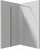 Mur dushi Deante Prizma Walk In, 70 cm, xham i pastër, bronz i furçum