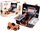 Kuti me vegla lodër Smoby Black Decker Bricolo Box, set për me ndërtu, me makinë ndërtimi lodër, me shumë ngjyra