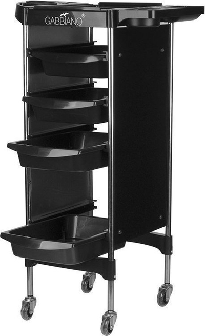 Asistent parukerie Activeshop Gabbiano FX11-2, me rrota, i zi