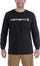 Bluzë Carhartt Workwear Signature Graphic, pulovër me mëngë të gjata, XS, e zezë