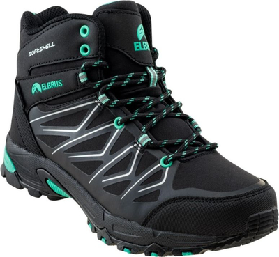 Këpucë trekking për femra Elbrus Mabby, softshell, të zeza