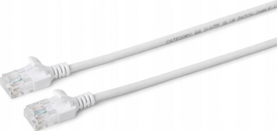 Kabllo rrjeti Microconnect V UTP6A10W SLIM, Cat6a, 10m, e bardhë