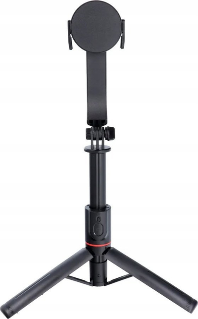 Set tripod për selfie me telekomandë Bluetooth për MagSafe, ngjyrë e zezë
