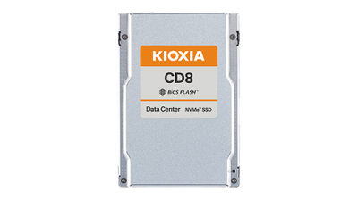 SSD Kioxia CD8-V SIE, 3.2TB, NVMe PCIe 4.0 U.2, gri