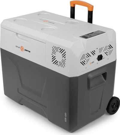 Frigorifer & ngrohës portativ Peme Expedition, 39L, 60 W, i hirtë