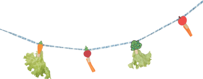 Aksesor për kafaz Zolux Neolife Snack Garland, 150 cm, blu