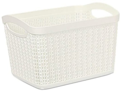 Shportë plastike Üçsan BASKET M-095, 1.5L, e bardhë