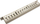 Kanaletë kabllosh 19" 1U Triton 40x60mm, gri e hapur