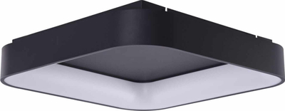 Plafon LED Azzardo Solvent S Top 45 AZ4002, 32W, dritë 3000-6000K, i zi