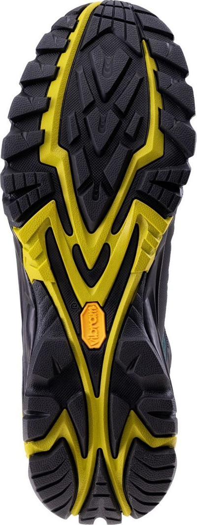 Këpucë hiking për burra Elbrus Virmin Mid AG, membranë ActivGuard, taban Vibram, jeshile